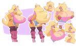 big_ass bigdad blonde_hair bushy_tail crash_bandicoot_(series) exposed_breasts furry hair_over_one_eye high_heels huge_breasts nipples short_shorts stockings tawna_bandicoot thick_thighs