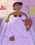 bathing bubble_bath camila_noceda closed_eyes latina milf relaxed the_owl_house