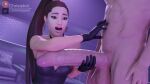  3d ariana_grande chrisiboi fortnite handjob huge_cock mouth_open stroking_abs tagme 