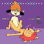  1_girl 1girl lammy_lamb nipples nude parappa parappa_the_rapper parappa_the_rapper_(anime) pj_berri_no_mogu_mogu_munya_munya playstation sony sony_corporation sony_interactive_entertainment um_jammer_lammy vaginal_penetration 