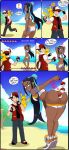 anal_beads anal_insertion ass clitoris comic exeggutor feet nessa_(pokemon) pikachu pokeball pokeballs pokemon pokemon_(game) pussy red_(pokemon) sandals shadman thighs