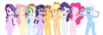  9girls applejack_(eg) equestria_girls female_focus female_only fluttershy_(eg) invisibleink my_little_pony nude nude_female pinkie_pie_(eg) rainbow_dash_(eg) rarity_(eg) starlight_glimmer trixie_lulamoon_(eg) twilight_sparkle_(eg) 