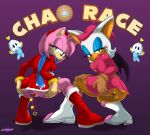 amy_rose chao hedgehoglove rouge_the_bat sega sonic_the_hedgehog_(series) tagme