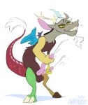  2021 animancer_(artist) cum discord_(mlp) draconequus friendship_is_magic furry hasbro masturbation my_little_pony 