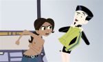  angry aviva_corcovado dark_skin jeans wild_kratts 