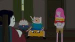 adventure_time alternate_breast_size big_breasts boob_window finn_the_human jake_the_dog marceline peppermint_butler princess_bubblegum sweater