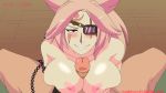 16:9_aspect_ratio baiken baiken_(guilty_gear) gif gif guilty_gear madclown24 paizuri