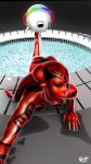  1girl 2011 3d 3d_(artwork) alien alien_girl ass darth_ross darth_talon female female_alien female_focus nude red_skin sith solo_focus star_wars star_wars:_legacy tattoo tattoos twi&#039;lek uncensored yellow_eyes 