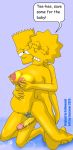 bart_simpson brother_and_sister comic_sans cum edit evilweazel_(artist) female foreplay incest incest_pregnancy large_areolae lisa_simpson lisalover male male/female milk milk_squirt milking naked nude nude_female nude_male pregnant the_simpsons