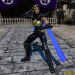 alluring blue_eyes christie_monteiro fusion hypster83 katana namco ninja tekken tekken_7 tekken_tag_tournament_2