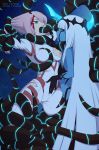 001_(darling_in_the_franxx) 2girls blue_body blue_skin darling_in_the_franxx female_only tagme tentacle tentacles yuri zero_two_(darling_in_the_franxx)