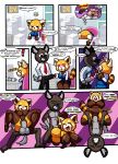  1girl aggressive_retsuko anthro big_breasts big_penis breasts comic dreamcastzx1 escopeto female furry haida huge_breasts huge_penis hyena male mammal office_sex penis red_panda retsuko sex 