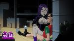 1boy 1girl aehentai breasts dc_comics gif male/female nipples partially_clothed penis_in_pussy raven_(dc) robin sex slappyfrog teen_titans vaginal vaginal_penetration vaginal_sex