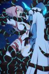 001_(darling_in_the_franxx) 2girls blue_body blue_skin darling_in_the_franxx female_only tagme tentacle tentacles yuri zero_two_(darling_in_the_franxx)