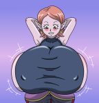 big_breasts breasts dragon_ball dragon_ball_xenoverse dragon_ball_z female neikou solo supreme_kai_of_time