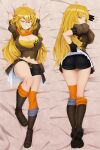 1girl absurd_res ass big_ass dakimakura dat_ass female_only high_res ravenravenraven rooster_teeth rwby thick_thighs wide_hips yang_xiao_long