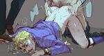  crying diamond_in_unbreakable forced_yaoi jojo&#039;s_bizarre_adventure kira_yoshikage male male/male male_only male_penetrated male_penetrating_male yaoi yaoi 