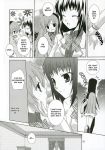  comic hikari_konohana monochrome strawberry_panic tsubomi_okuwaka yaya_nanto 