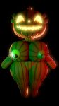  1girl 1girl female_only five_nights_at_freddy&#039;s glowing_eyes jack_o_pumpkin_(fnaf) looking_at_viewer nude pumpkin pumpkin_girl pumpkin_head standing 