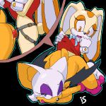 cream the rabbit from sega by rockthebull