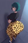  1girl ai_generated ass big_ass breasts fundoshilover101 gigantic_ass huge_ass leopard_print original original_character 