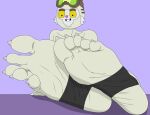  5_toes anthro biskit_(final_space) cat cyborg-steve delicious_feet delicious_soles edit fangs feet felid feline felis final_space foot_fetish foot_focus foot_tease furry goggles grin male nude presenting presenting_feet presenting_soles sexy_feet sexy_soles smile socks soles stirrup_socks stirrups tasty_feet tasty_soles tease teasing teasing_viewer tiger-tiger_(sub-species) toeclaws toeless_socks toes white_fur 