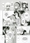  comic hikari_konohana monochrome strawberry_panic tsubomi_okuwaka yaya_nanto 