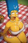 marge simpson from the simpsons by sloppyai