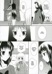  comic hikari_konohana monochrome strawberry_panic tsubomi_okuwaka yaya_nanto 