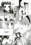  comic hikari_konohana monochrome strawberry_panic tsubomi_okuwaka yaya_nanto 