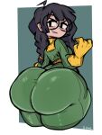 1girl ass big_ass breasts dr._octopus gigantic_ass huge_ass marvel notsawl okutamiya_otoha spider-man_(series) 