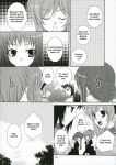  comic hikari_konohana monochrome strawberry_panic tsubomi_okuwaka yaya_nanto 