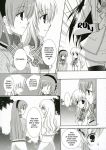  comic hikari_konohana monochrome strawberry_panic tsubomi_okuwaka yaya_nanto 