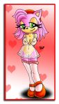 amy rose from sega by innocenttazlet