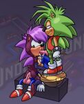 manic the hedgehog from dic entertainment by boobtardd