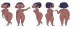 1girl 1girl ai_generated ass big_ass big_breasts black_eyes black_hair breasts brown_skin charles2001 christine_bluestone dreamworks earrings eyebrows eyelashes feet female_only four_fingers hips jay_ward_productions lipstick looking_at_viewer model_sheet mr._peabody_and_sherman navel netflix nipples pussy sexy sexy_ass sexy_body sexy_breasts smile the_mr._peabody_and_sherman_show toes waving_at_viewer white_background