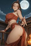  ai_art ai_generated art avatar game_art honeywaifu nsfw thick_women ty_lee 