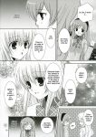  comic hikari_konohana monochrome strawberry_panic tsubomi_okuwaka yaya_nanto 