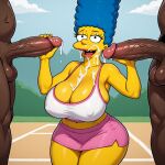 marge simpson from the simpsons by sloppyai
