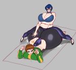 satonaka chie from persona by flamingsanity