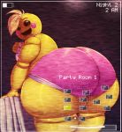 1girl animatronic ass big_ass camera_view chica_(fnaf) five_nights_at_freddy's furry huge_penis panties pink_panties smile stockings thick_thighs thighs toy_chica trinity-fate62 underwear