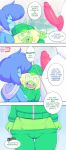 2019 bluebreed cartoon_network lapis_lazuli lapis_lazuli_(steven_universe) peridot peridot_(steven_universe) snowman star_eyes steven_universe