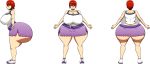 ale-mangekyo ale-mangekyo_(artist) ass big_ass big_breasts breasts cleavage commission dat_ass female kairi kingdom_hearts solo