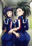 big_ass big_breasts huge_ass huge_breasts jirou_kyouka looking_at_viewer momo_yaoyorozu my_hero_academia non-nude sano-br
