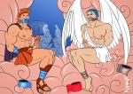 disney duct_tape hercules hercules_(character) huge_penis male muscle tape_gag