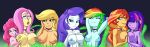  7girls animana21 applejack applejack_(mlp) big_breasts breasts equestria_girls female female_only fluttershy fluttershy_(mlp) friendship_is_magic hand_on_breasts interlocked_fingers long_hair looking_at_viewer multiple_girls my_little_pony nude older older_female pinkie_pie pinkie_pie_(mlp) rainbow_dash rainbow_dash_(mlp) rarity rarity_(mlp) sunset_shimmer sunset_shimmer_(eg) symmetrical_docking twilight_sparkle twilight_sparkle_(mlp) young_adult young_adult_female young_adult_woman 