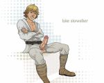  abs anma big_penis feet foot_fetish luke_skywalker muscle muscular pectorals pubic_hair star_wars yaoi 