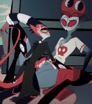 blitz_(helluva_boss) hazbin_hotel helluva_boss stolas_(vivzmind) yaoi