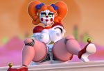 1girl 3d animatronic anthony_blender big_breasts circus_baby female_focus female_only five_nights_at_freddy's five_nights_at_freddy's:_sister_location fnaf_sister_location spread_legs