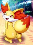  fennec furless furry naked_in_public nude nude_female pokemon public public_nudity 